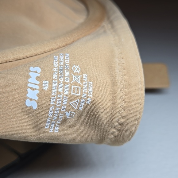 Skims Underwire Braw Support Demi Bra In Sienna NWT - Picture 7 of 9